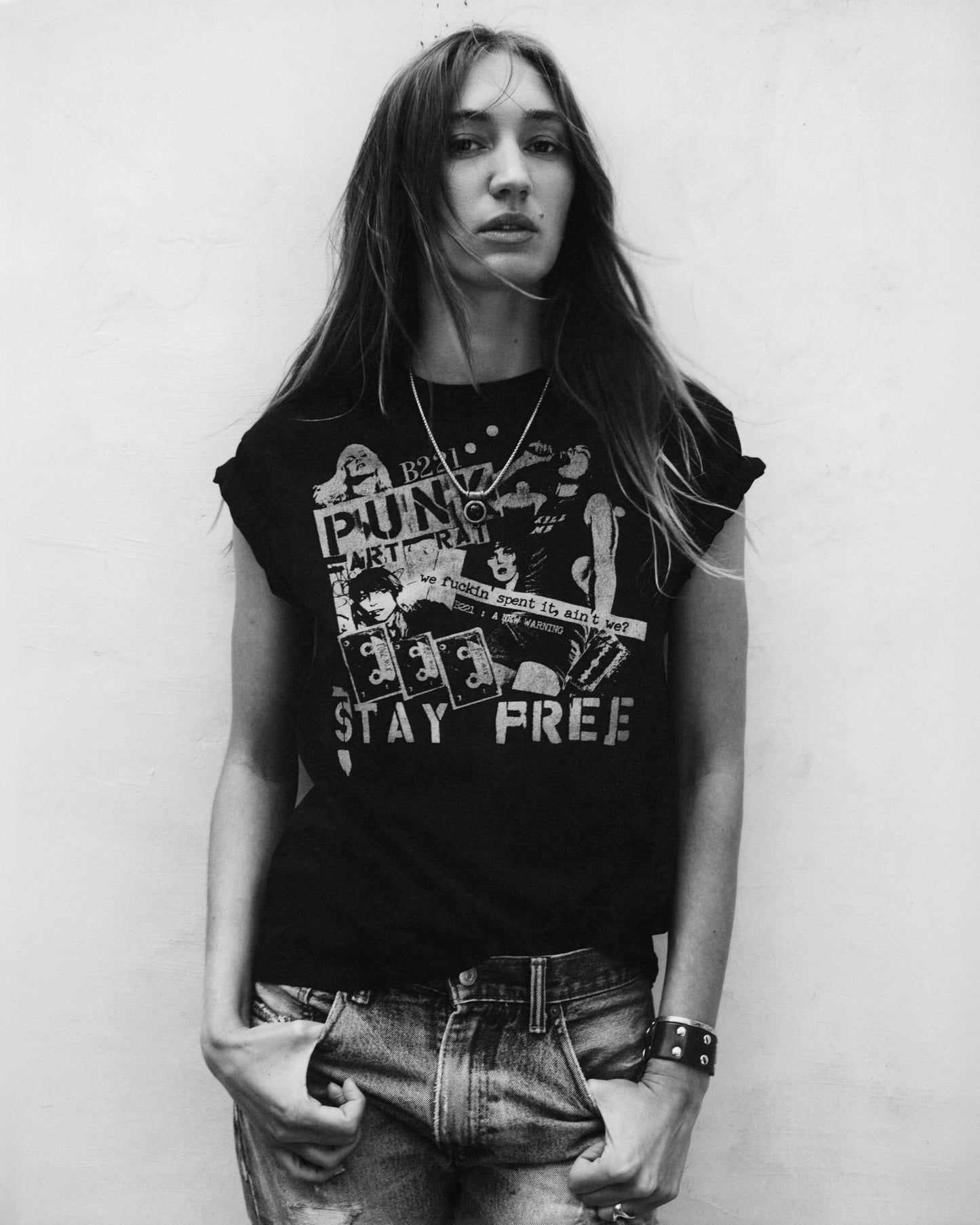 Punk Art Rat T-Shirt 049 | B221 Los Angeles